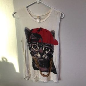 Ivory Cat Tank